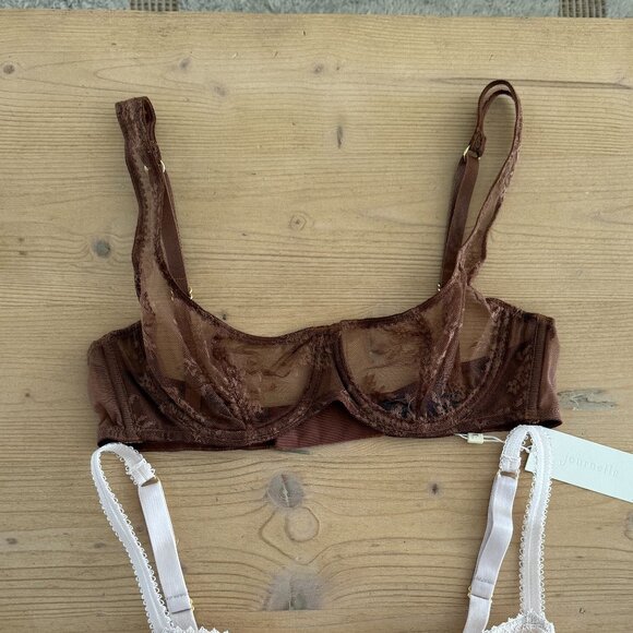 NWT Journelle Romy Demi Bra. Size 34B. Color Pecan - Picture 3 of 8